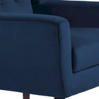 Set of 2 Velvet Living Room Accent Chair Upholstered Armchair