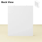 Wardrobe Armoire Closet 59W Large Freestanding Wardrobe Cabinet White