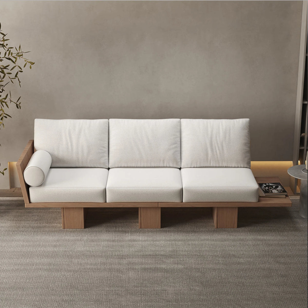 Parma Solid Wood Sofa