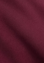 Pantalon chino en coton bordeaux