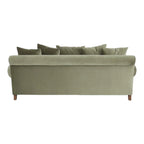 Josea 3 Seater Teak Wood Sofa