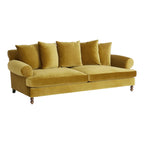 Josea 3 Seater Teak Wood Sofa