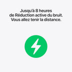 AirPods Pro 3 Écouteurs sans Fil, réduction Active du Bruit, détection de la fréquence Cardiaque, écouteurs Bluetooth, Audio Spatial, Son Haute-fidélité, Recharge USB-C