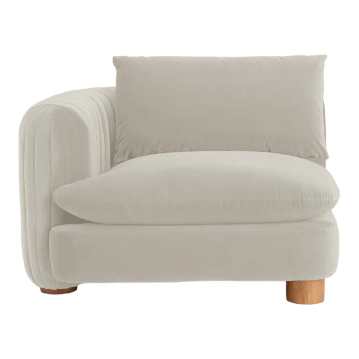 ComfyTrio 3 Seater Teak Wood Sofa
