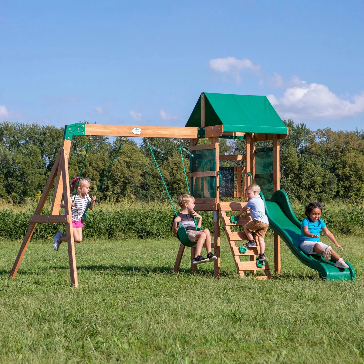 Columpio de Madera Backyard Discovery Buckley Hill