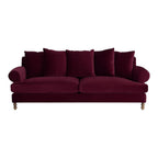 Josea 3 Seater Teak Wood Sofa