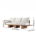 Parma Solid Wood Sofa