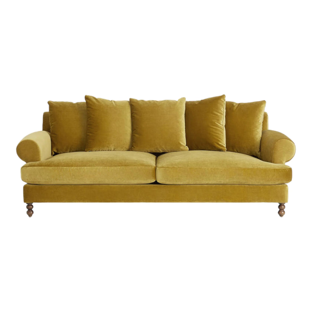 Josea 3 Seater Teak Wood Sofa