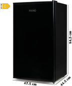 PRIMO PR143DV Congélateur Table Top - 60L - Pose Libre - Classe E - Noir