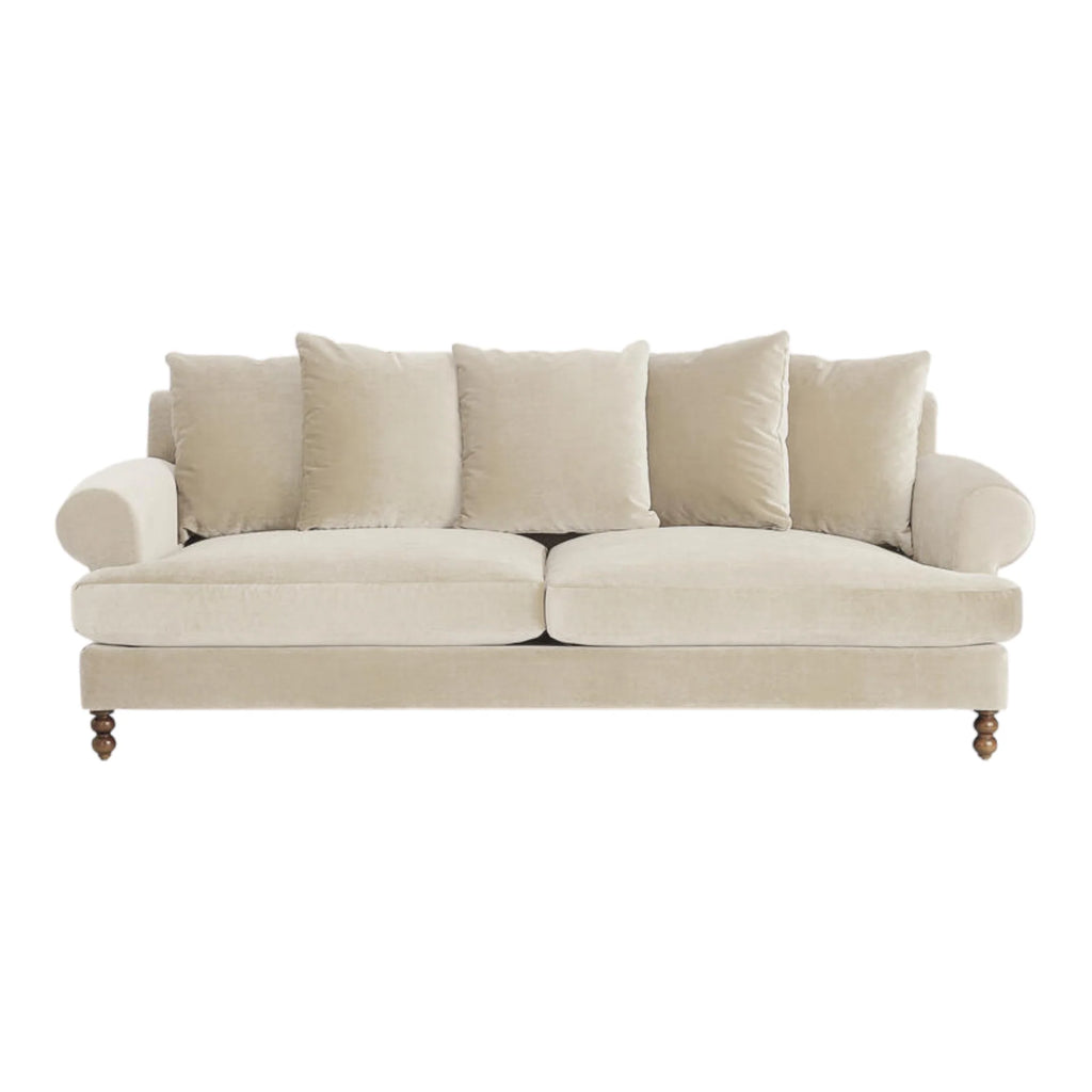 Josea 3 Seater Teak Wood Sofa