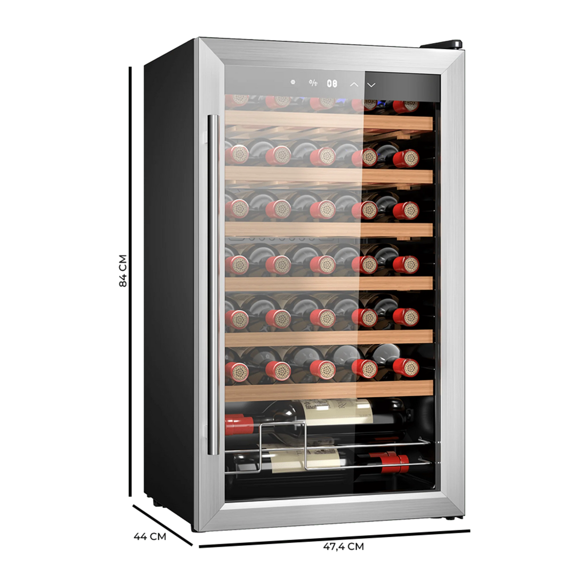 Bolero GrandSommelier 34030 Inox Compressor