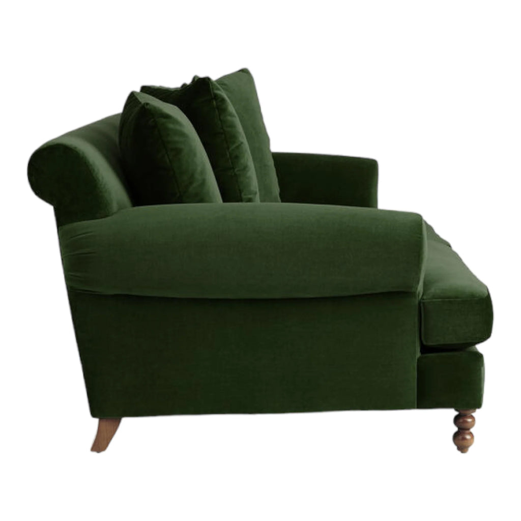 Josea 3 Seater Teak Wood Sofa