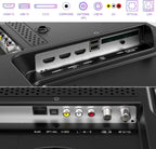 TuTu Smart TV 25 Pouces (64 cm) FHD LED WiFi Connectée Téléviseurs sans Bord VIDAA OS avec Triple Tuner, VIDAA Remote App, Molotov, Netflix, Prime Video, Disney+, Youtube, TUV25FQ1B