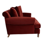 Josea 3 Seater Teak Wood Sofa