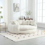 Comfortable Double Loaf Sofa Bed, Oversized Sofa Bed with Armrests